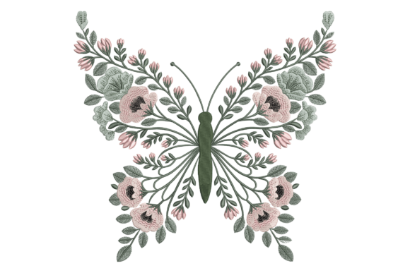 Floral Butterfly