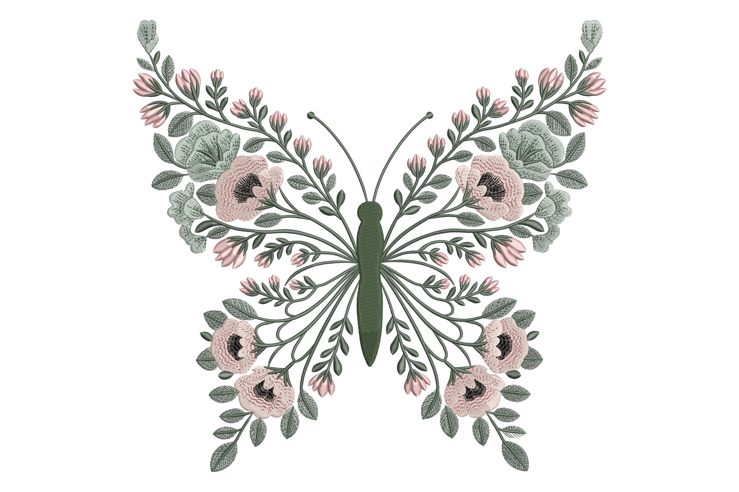 Floral Butterfly