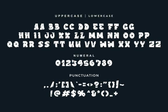 Golex Koreng Font PNG with transparent background - Preview 5