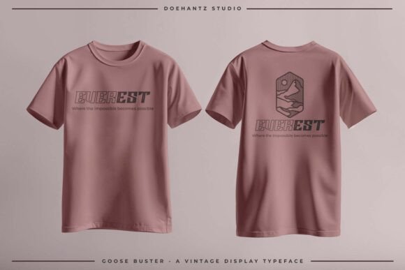 Goose Buster Font - Preview 1