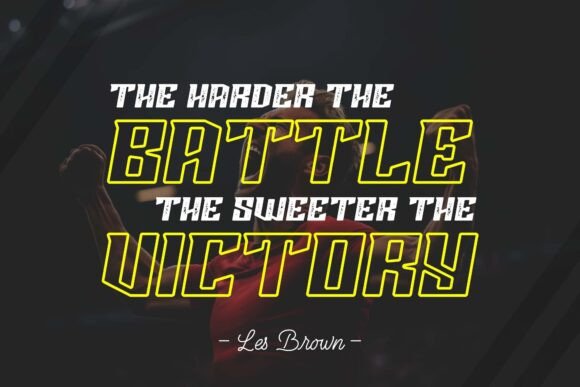 Goose Buster Font - Preview 2