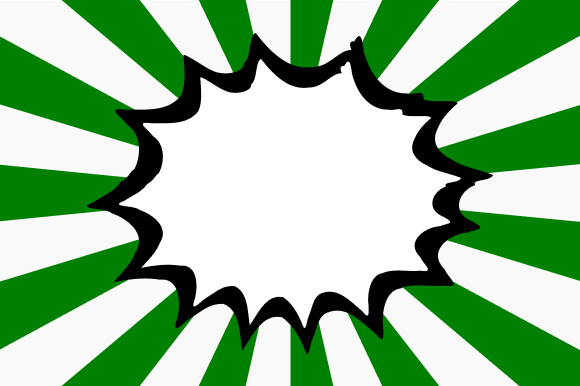 Gradient Comic Halftone Background