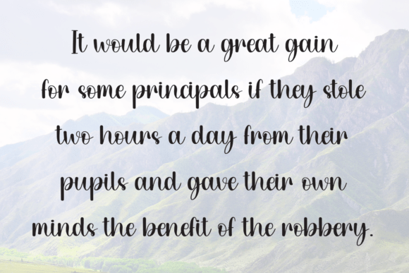 Graduation Font - Preview 5