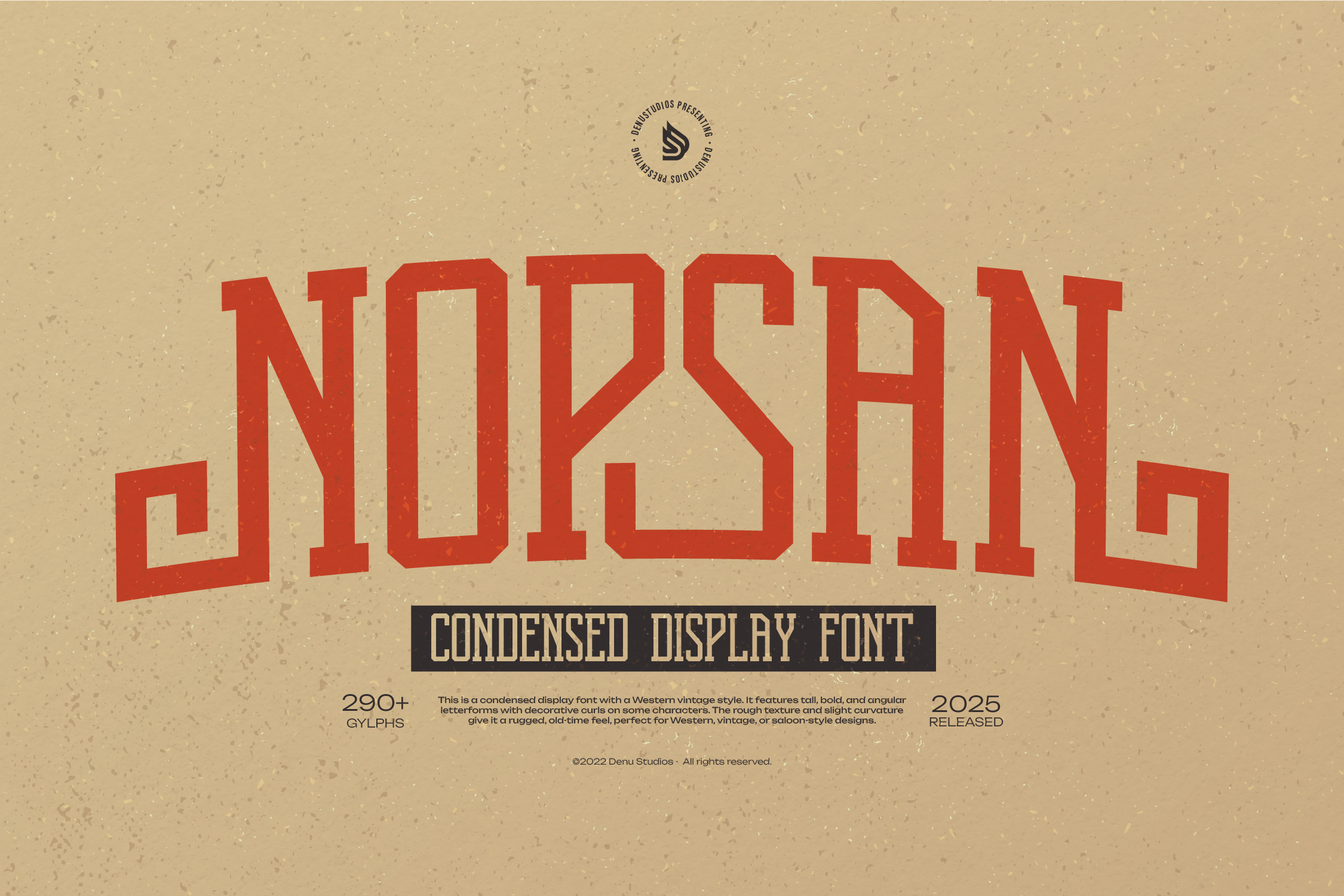 Nopsan font preview