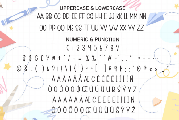 Back School Font - Preview 6
