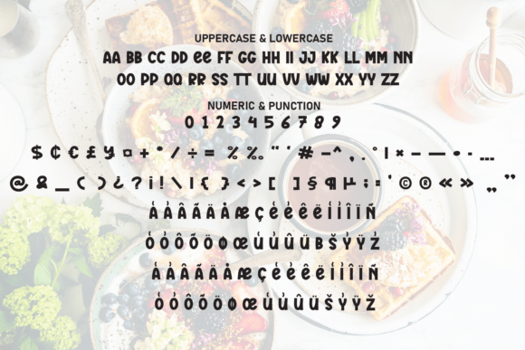 Break Fast Font - Preview 6