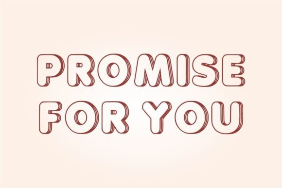 Cuteline Font - Preview 1
