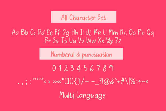 Everyday Notes Font - Preview 5