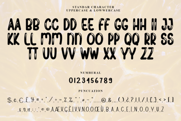 Frame Font - Preview 3