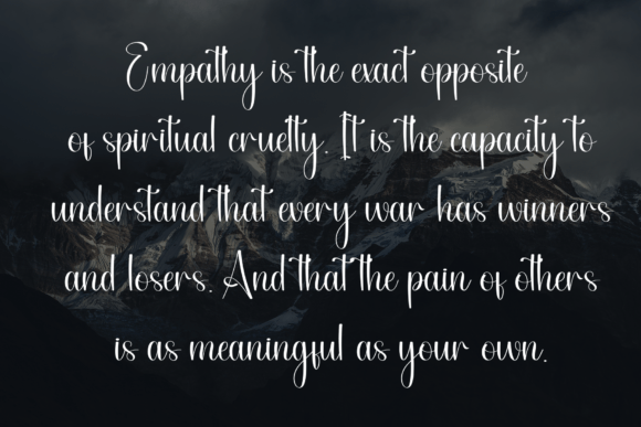 Black Sample Font - Preview 5