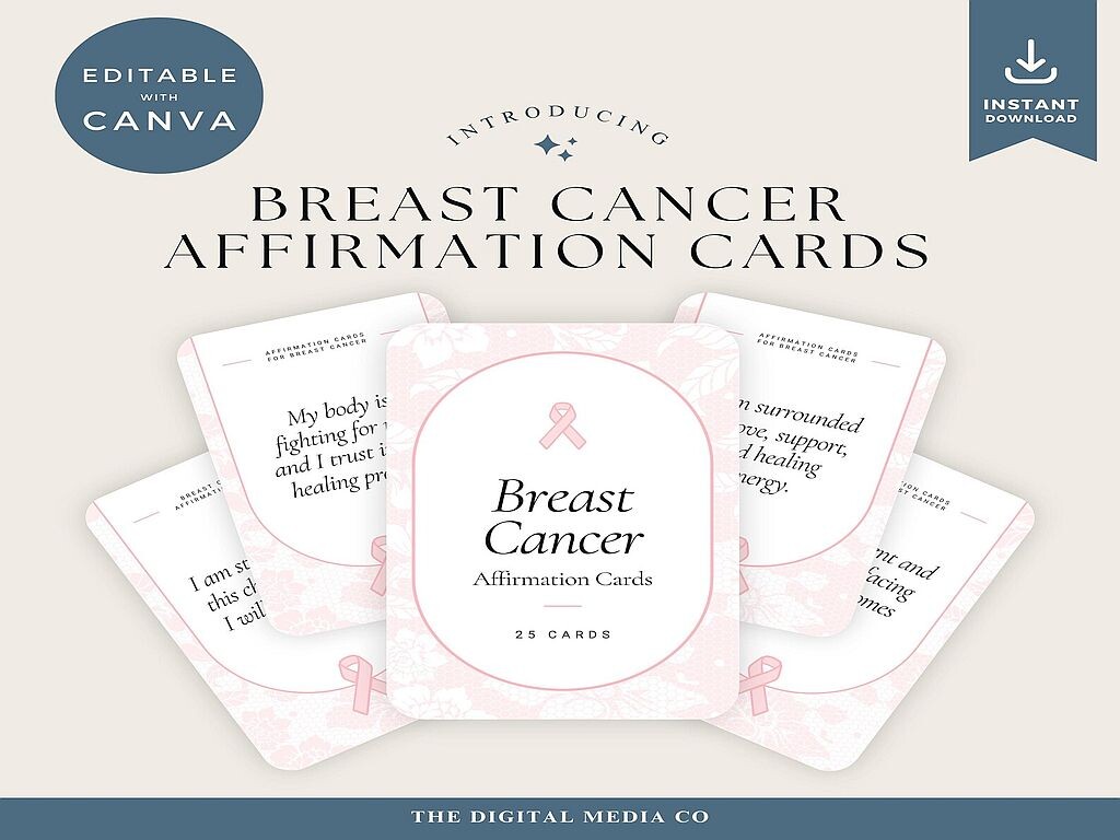 Breast Cancer Affirmation Cards