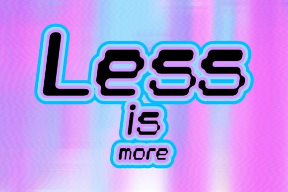 Chiptune Font - Preview 4