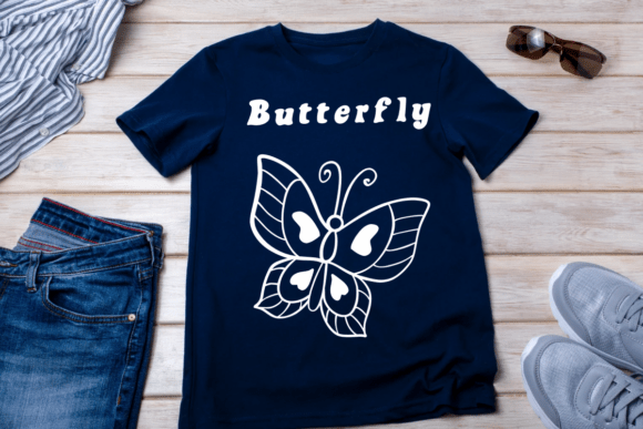 Doodle Butterfly Font - Preview 5