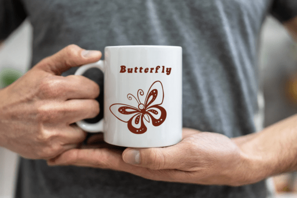 Doodle Butterfly Font - Preview 6