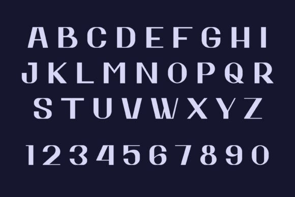Elgand Font PNG with transparent background - Preview 5