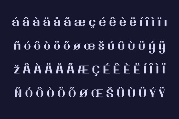 Elgand Font PNG with transparent background - Preview 6