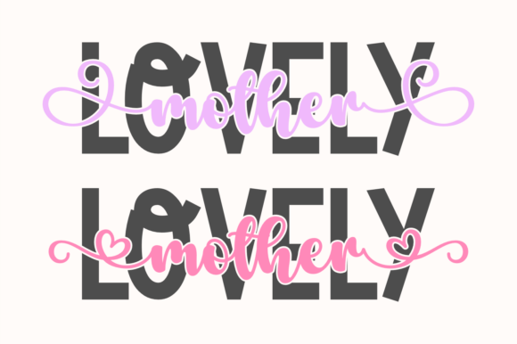 Embrace Mother's Font - Preview 2