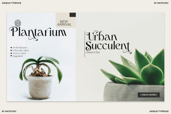 Gavelin Font - Preview 3