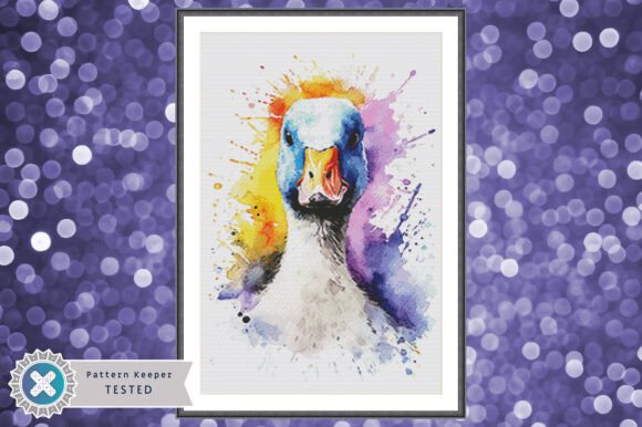 Goose Cross Stitch Pattern PDF Download