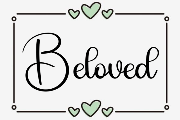 Highland Elegand Font PNG with transparent background - Preview 3