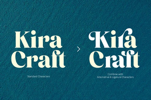 Kaysto Font PNG with transparent background - Preview 1