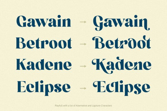 Kaysto Font PNG with transparent background - Preview 2