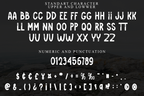 Mama Chubby Font PNG with transparent background - Preview 5