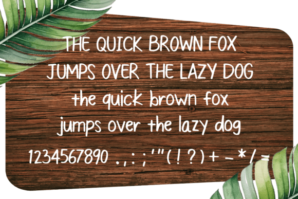 National Handwriting Font PNG with transparent background - Preview 3
