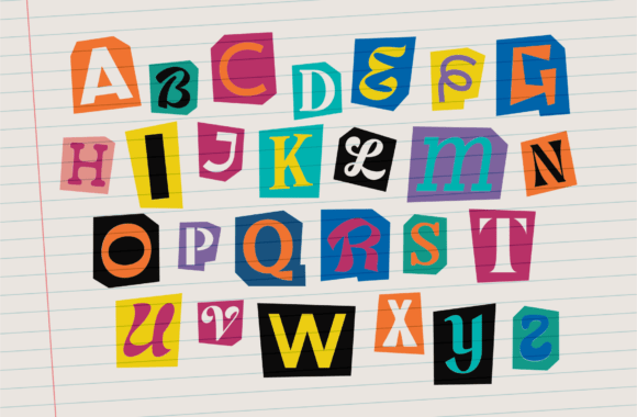 Nocht Star Font PNG with transparent background - Preview 1