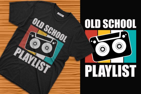 Old School Playlist 80s Design