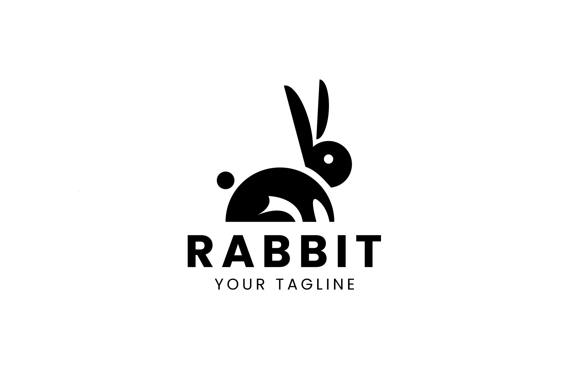 Rabbit Logo Icon Illustration Graphic by Dyn Studio · Creative Fabrica