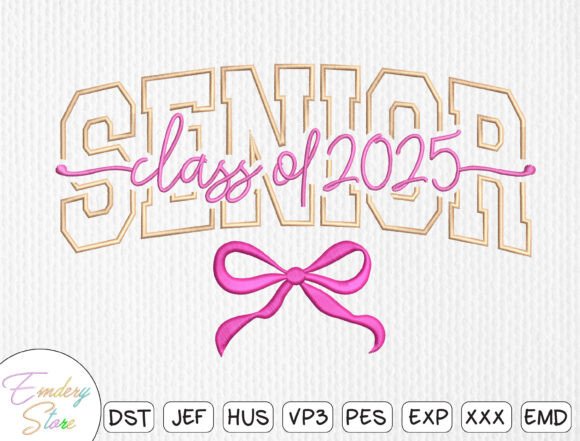 Senior 2025 with Bow