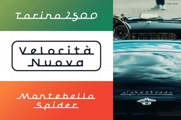 Alpha Strada Font - Preview 6