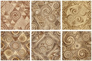 Batik Style Seamless Patterns 10 Graphic by TriDraw · Creative Fabrica