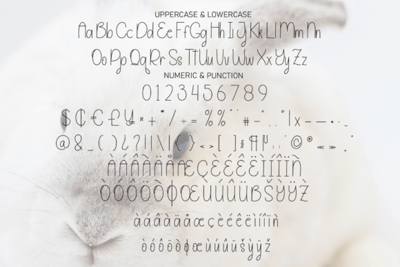 Bunny Easter Font - Preview 6