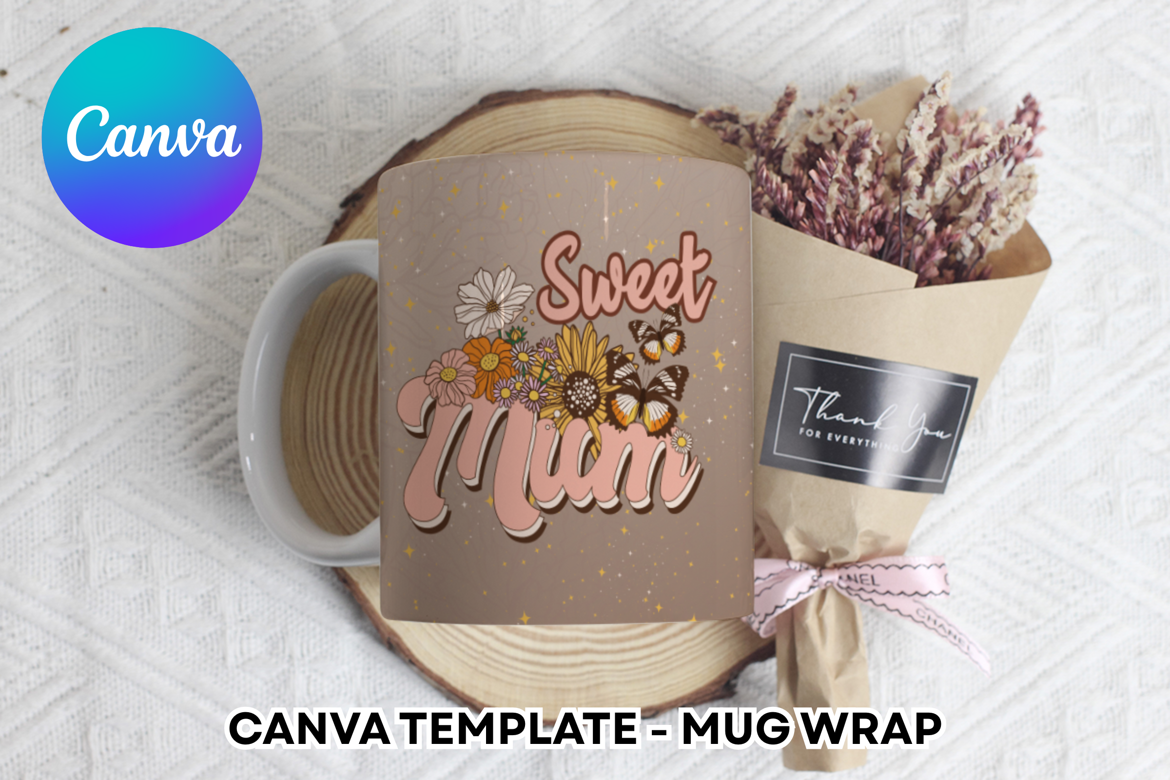 Canva Template MUG Wrap