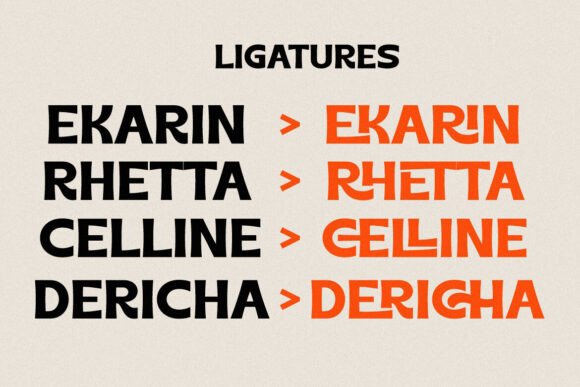 Chales Rientta Font - Preview 3