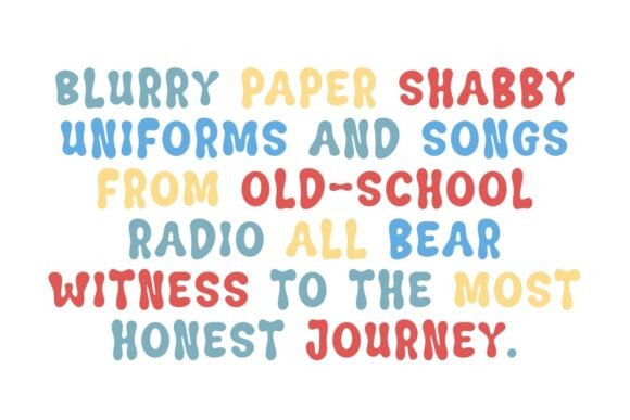 Chalk Groover Font - Preview 1