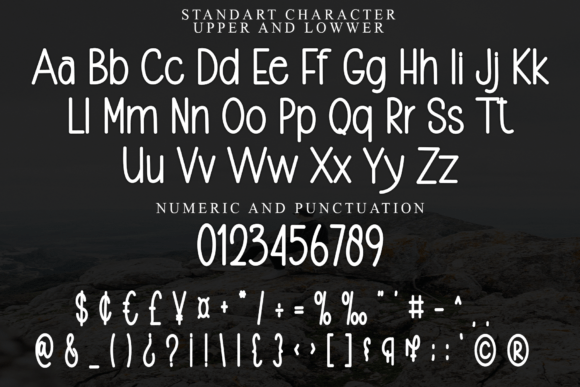 Chocolate Vanilla Font - Preview 2