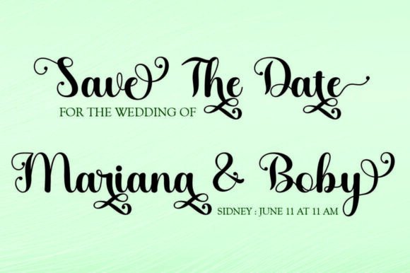 Daye Script Font - Preview 3