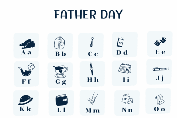 Father Day Font - Preview 1