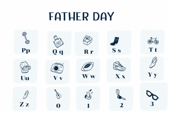 Father Day Font - Preview 2