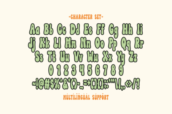 Flower Garden Font - Preview 1