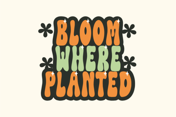 Flower Garden Font - Preview 3