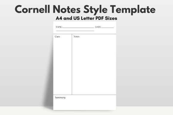 Free Goodnotes Cornell Notes Template - GoodNotes