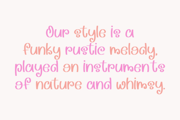 Funky Rustic Font - Preview 2