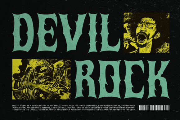 Grund Burn Font - Preview 1