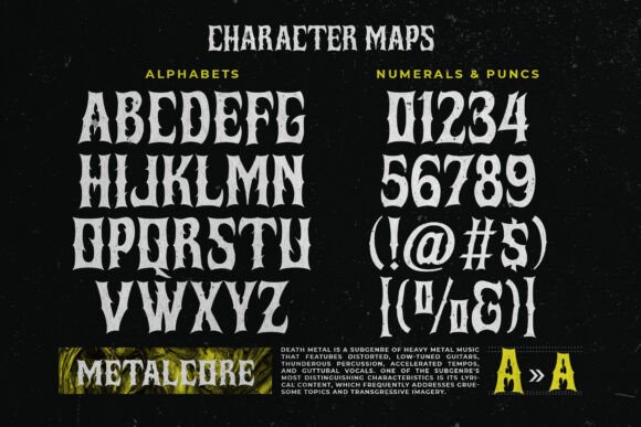 Grund Burn Font - Preview 5