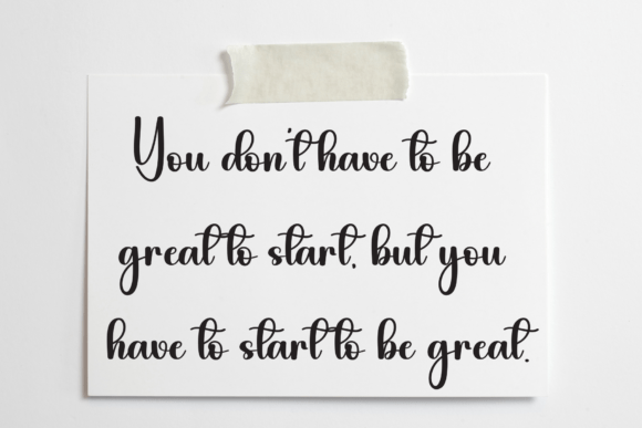 Handwriteen Font - Preview 2