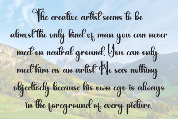 Handwriteen Font - Preview 5